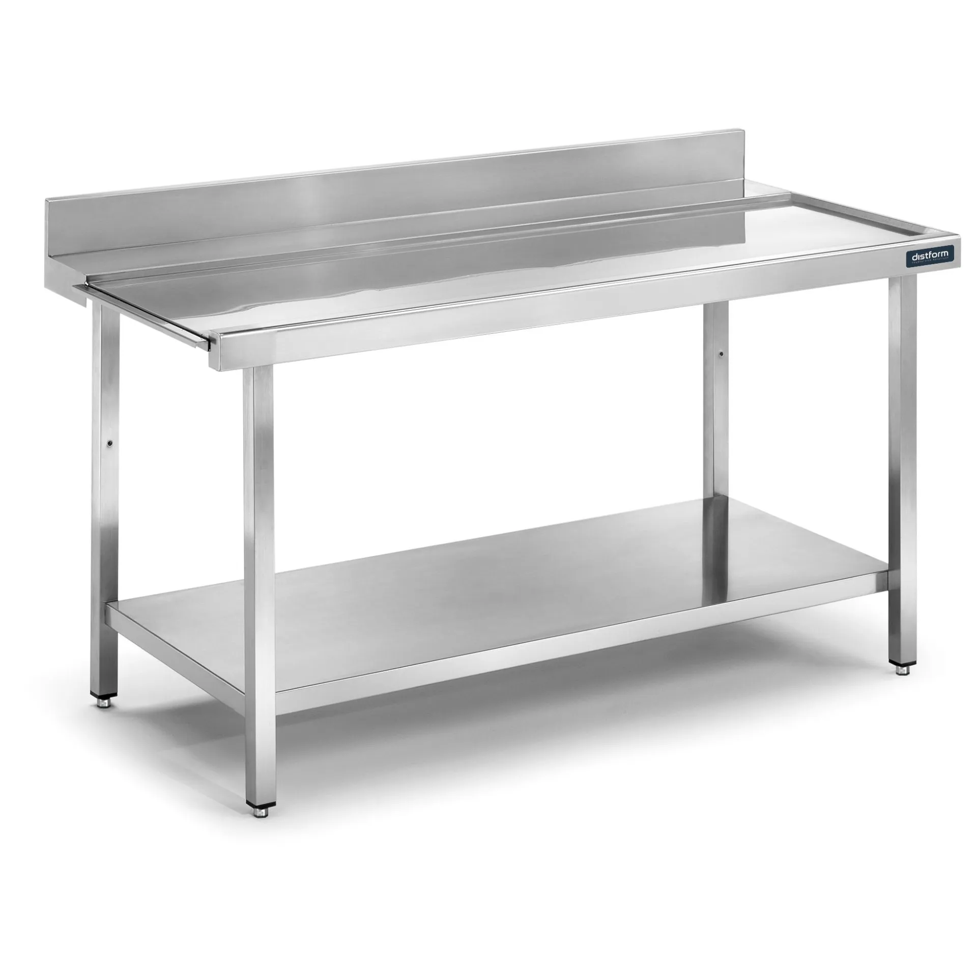 Table entrée/sortie murale avec étagère 700x750x850 droite/gauche