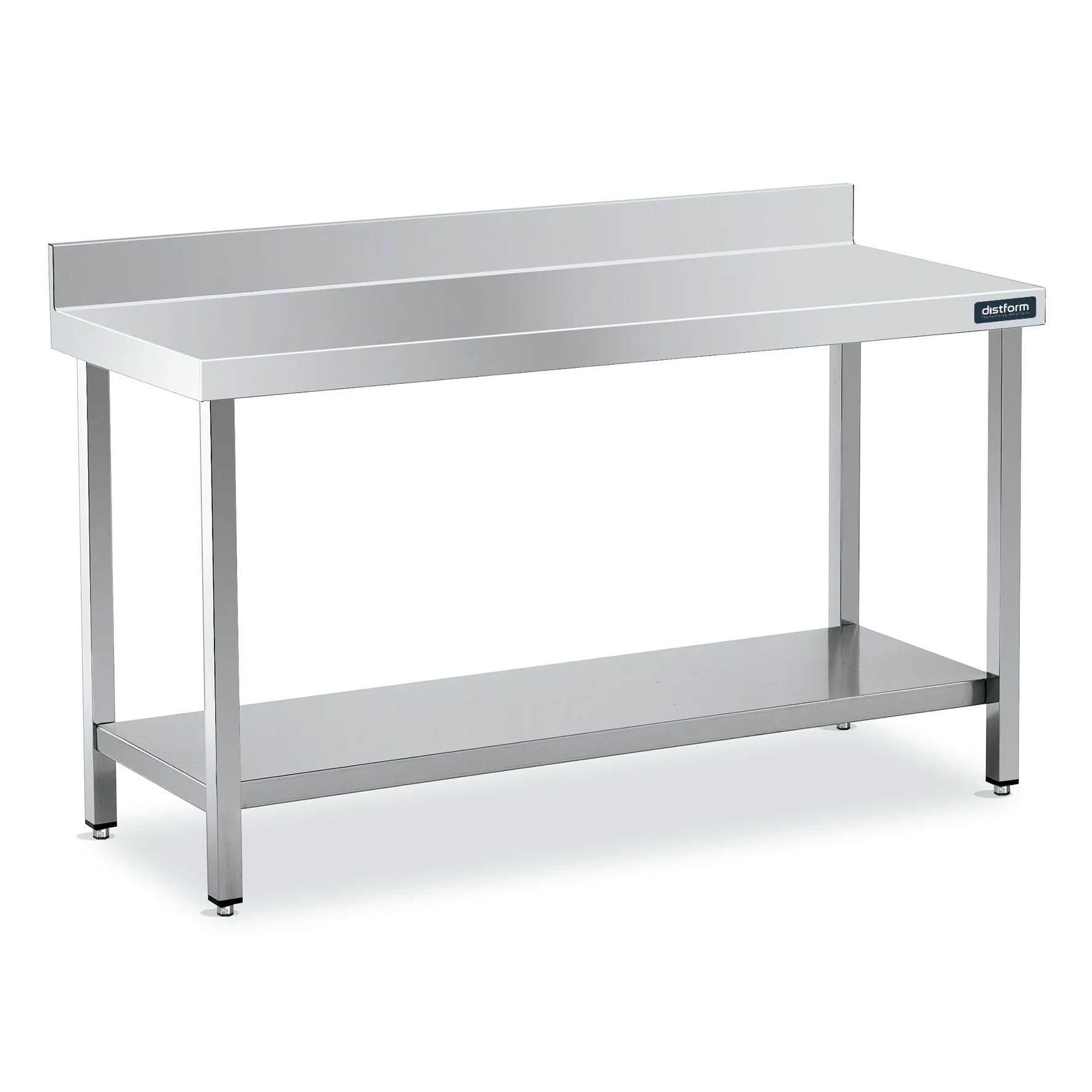 Table adossée 1800x600 avec étagère
