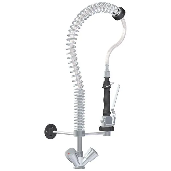 Robinet douche eau froide et chaude hauteur 600 mm