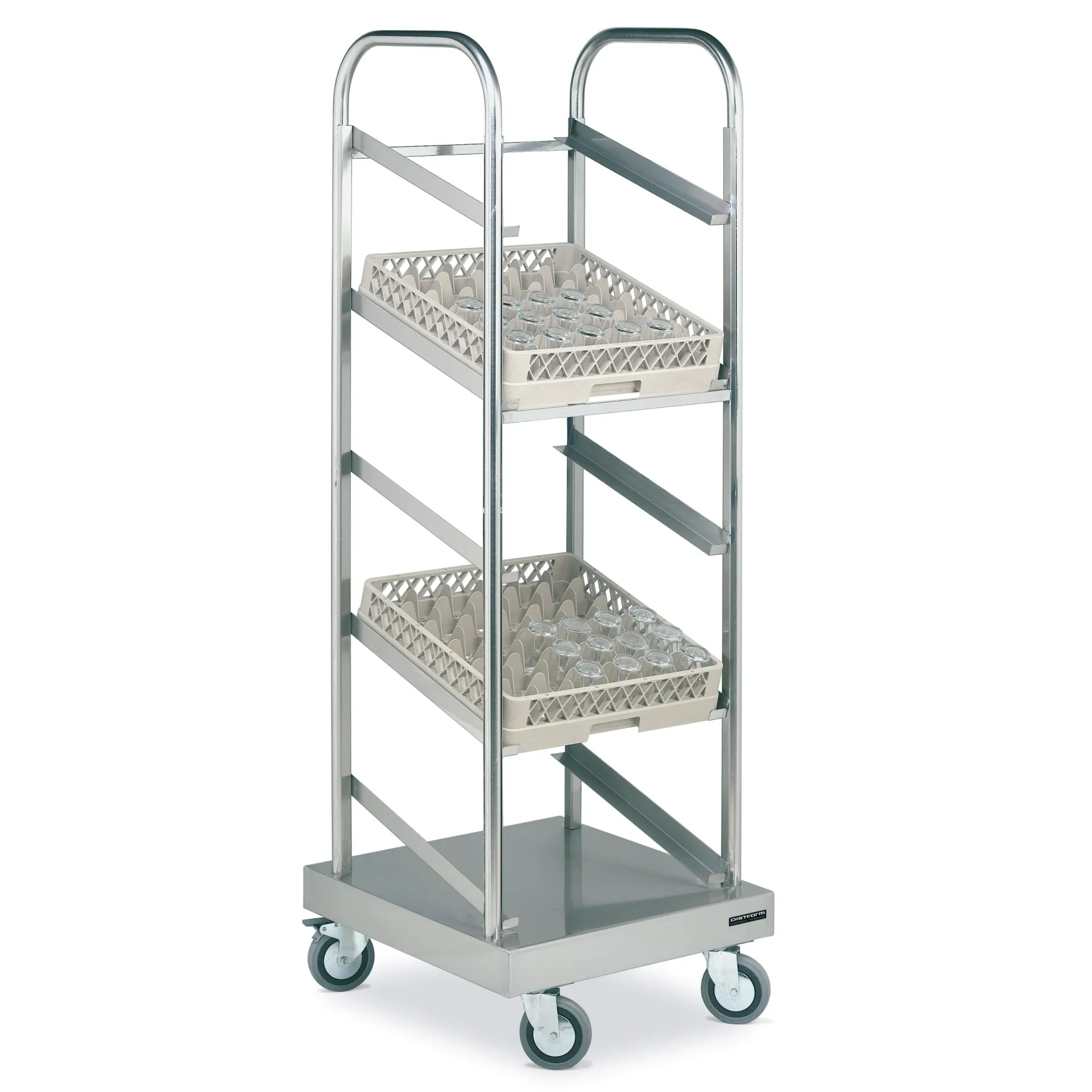 Chariot pour paniers à verres 610x650x1892
