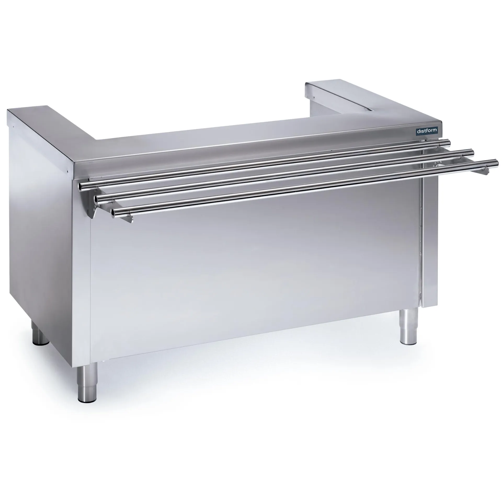 Self chariot distributeur d'assiettes chaudes 1300x700x850