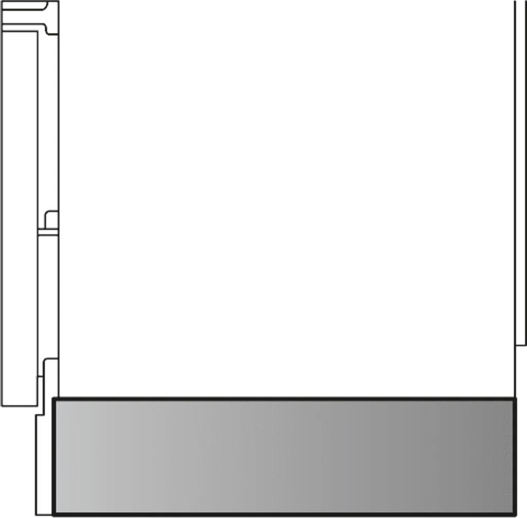 Parois inférieures inox pour installation libre CHEFTOP VISTA