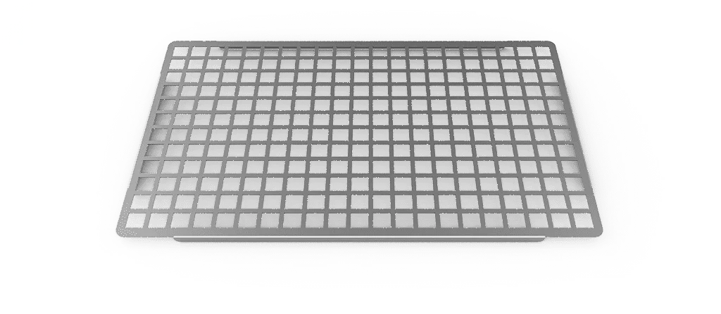 BACON.GRID - Plaque inox perforée (13,5mm)