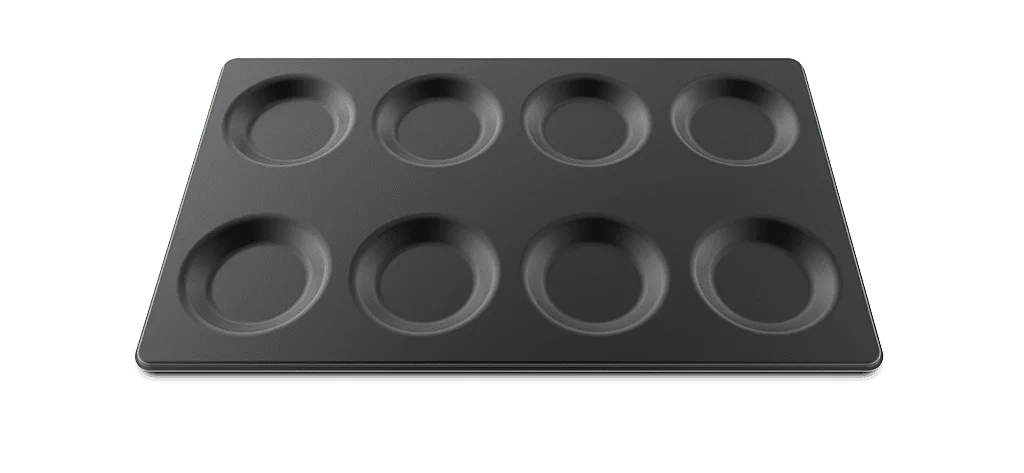 EGGS 8x1 - Plaque alu antiadhérente pour œufs (16mm)