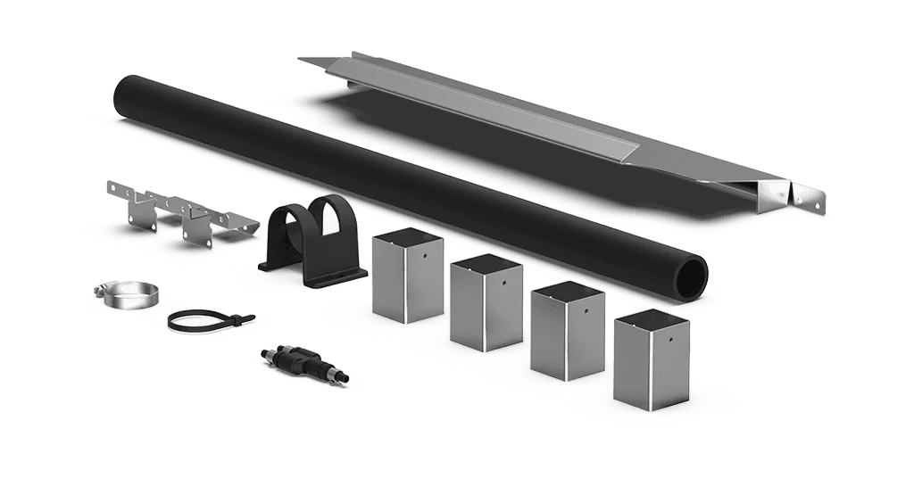 Kit complet d'installation pour fours électriques superposés 460x330