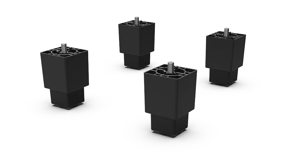 Pieds pour positionnement du banc EVEREO®
