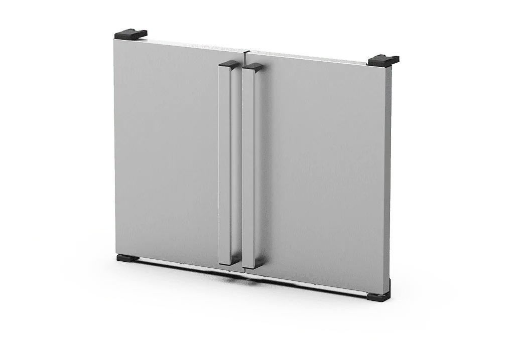 Kit portes pour piètement ultra haut ouvert BAKERTOP-X