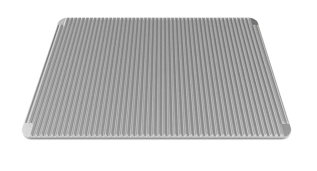 FAKIRO - Plaque à pâtisserie aluminium double surface 600x400