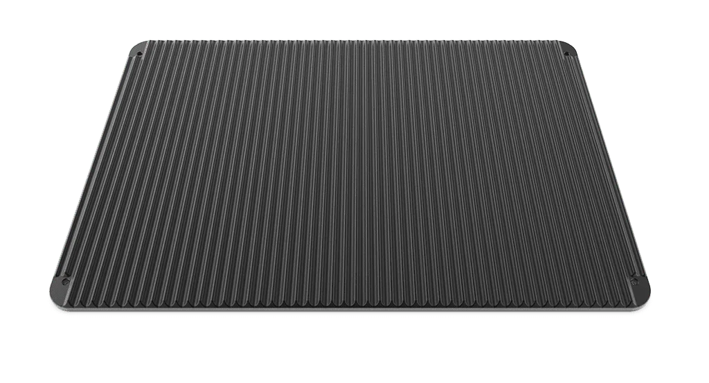 FAKIRO.GRILL - Plaque aluminium antiadhésive double surface 600x400