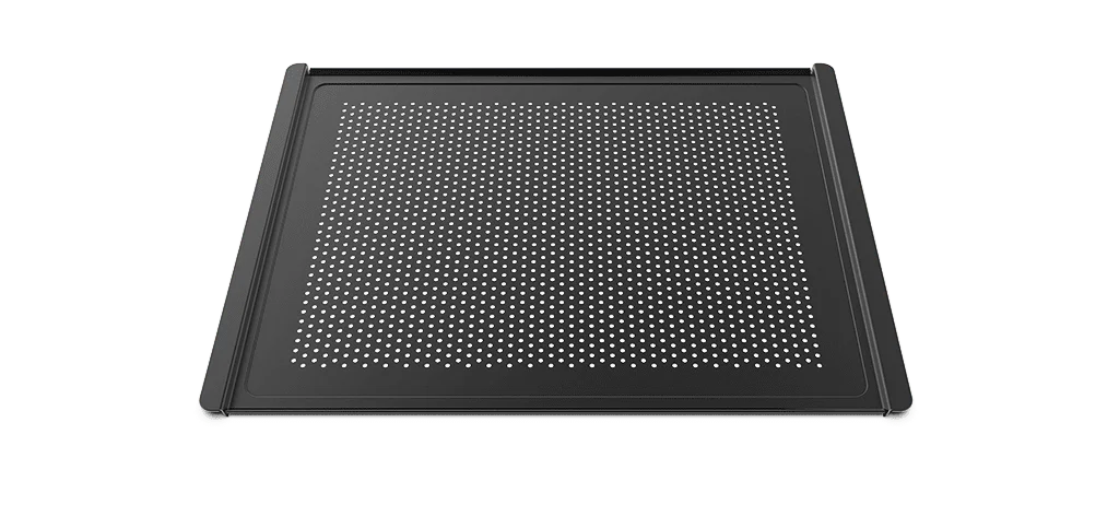 FORO.BLACK - Plaque aluminium antiadhérente micro-perforée 460x330