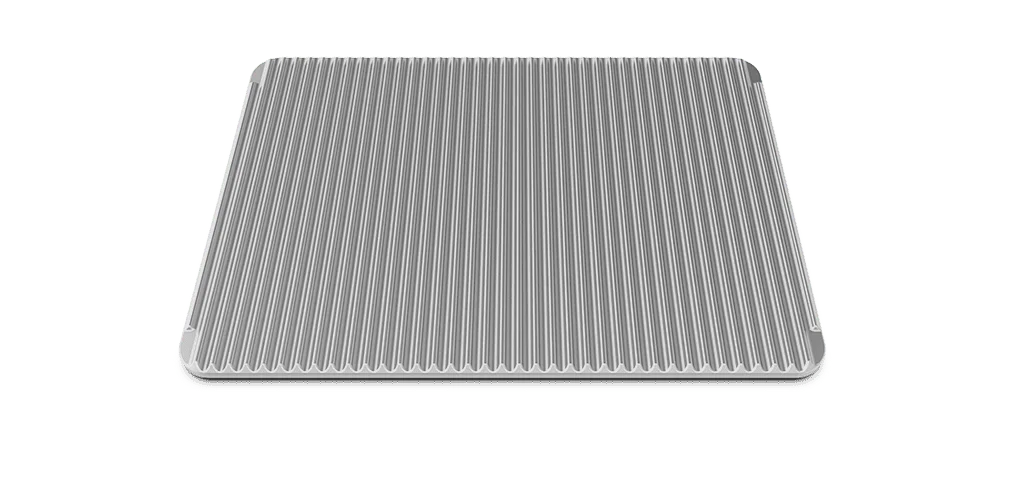 FAKIRO - Plaque à pâtisserie aluminium double surface 460x330