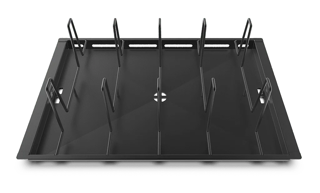 POLLO.BLACK - Plaque inox pour poulets entiers