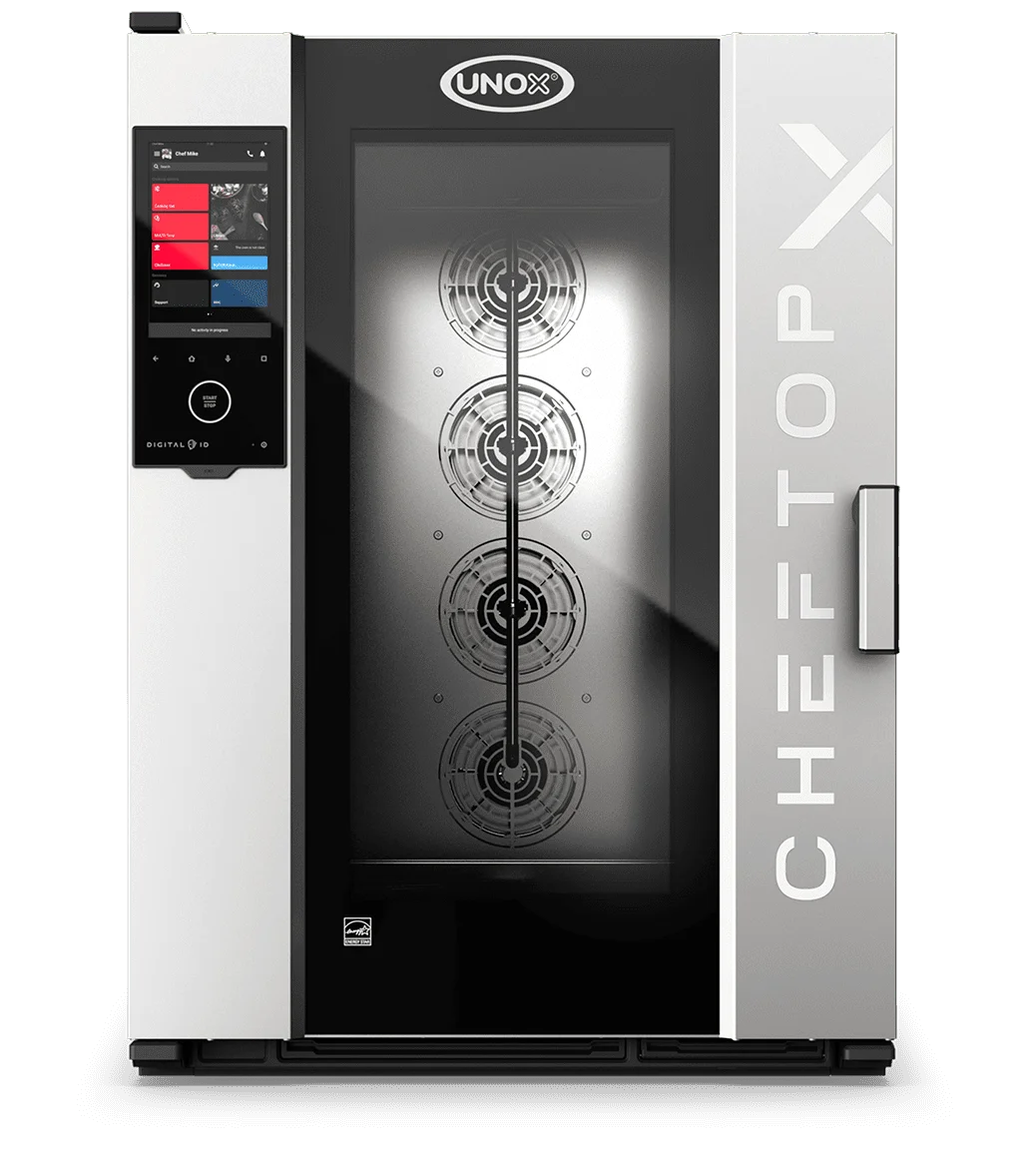 CHEFTOP-X Digital.ID COUNTERTOP 10 GN 2/1 Électrique - charnière gauche