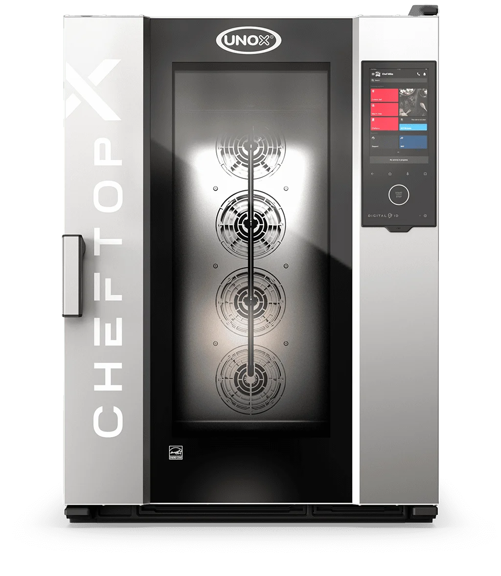 CHEFTOP-X Digital.ID COUNTERTOP 10 GN 2/1 Électrique - charnière droite