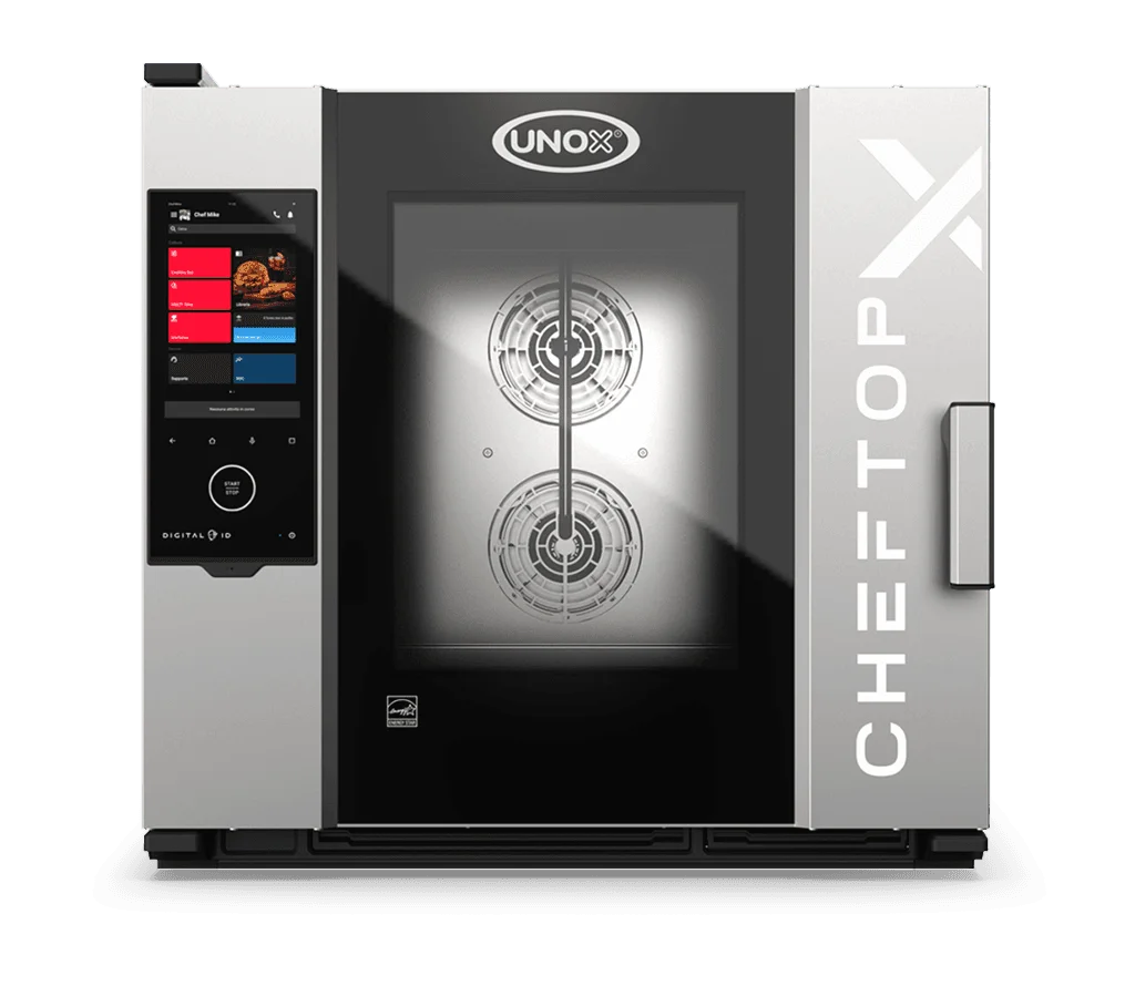 CHEFTOP-X Digital.ID COUNTERTOP 6 GN 2/1 Électrique - charnière gauche