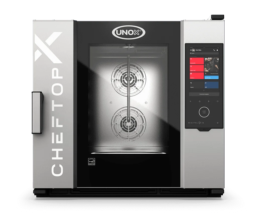 CHEFTOP-X Digital.ID COUNTERTOP 6 GN 2/1 Électrique - charnière droite - Viande grasse (PO)