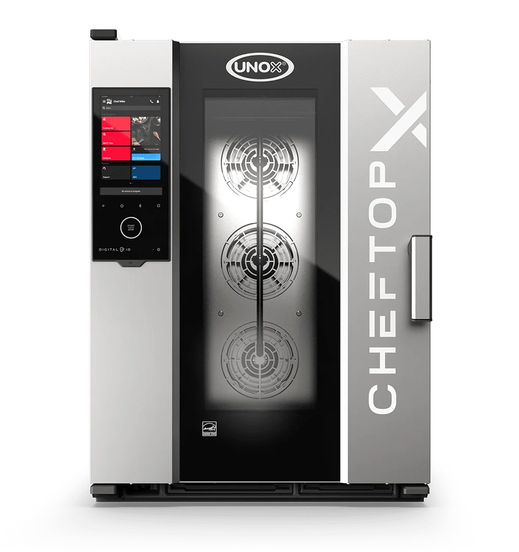 CHEFTOP-X Digital.ID COUNTERTOP 10 GN 1/1 Électrique - charnière gauche