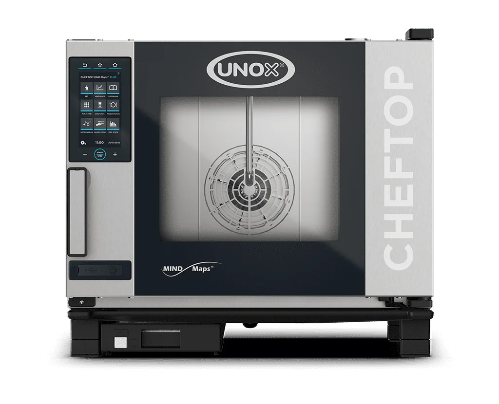 Four mixte CHEFTOP MIND.Maps™ PLUS COUNTERTOP 5 GN 1/1 Électrique - charnière droite