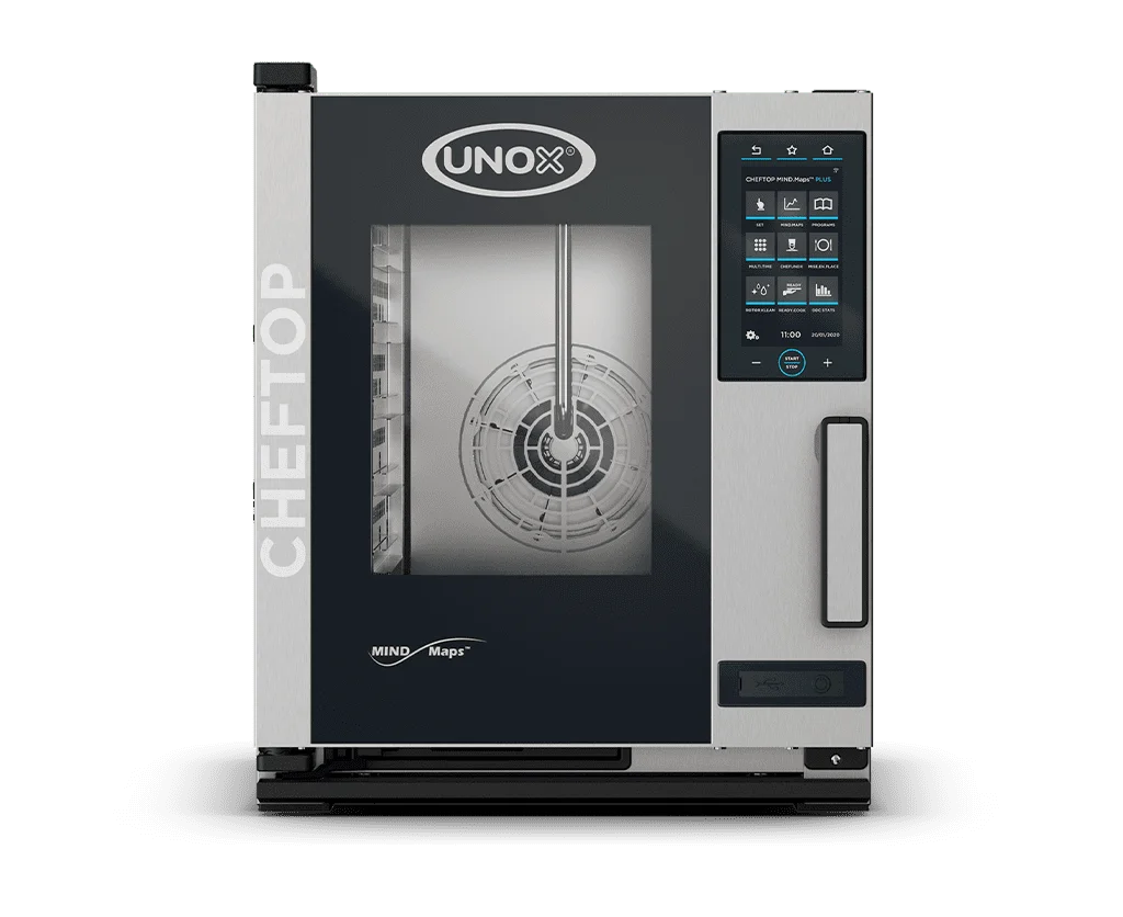 Four mixte CHEFTOP MIND.Maps™ PLUS COMPACT 5 GN 1/1 Électrique - charnière gauche