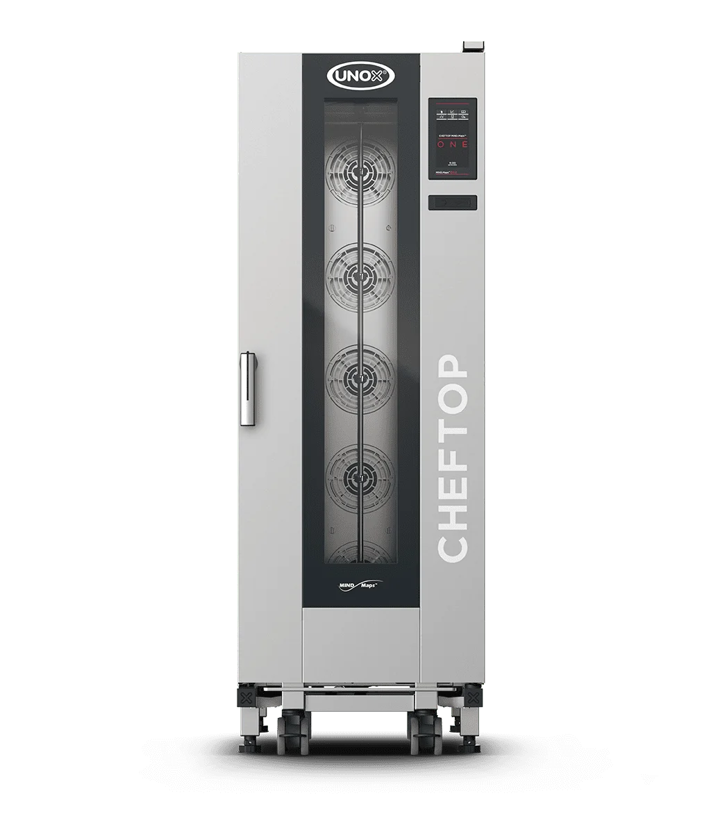 Four mixte CHEFTOP MIND.Maps™ ONE BIG COMPACT 20 GN 1/1 Électrique - charnière droite