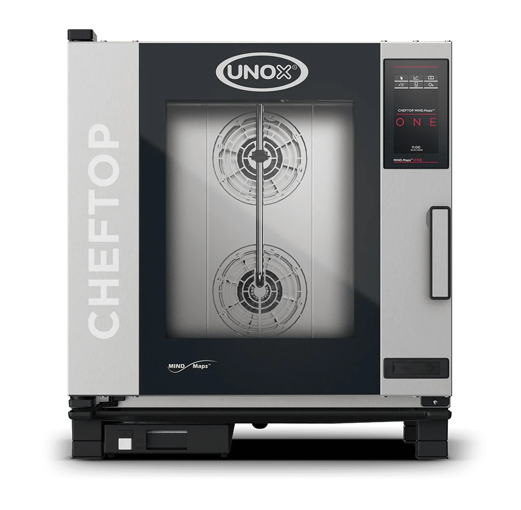 Four mixte CHEFTOP MIND.Maps™ ONE COUNTERTOP 7 GN 1/1 Électrique - charnière gauche