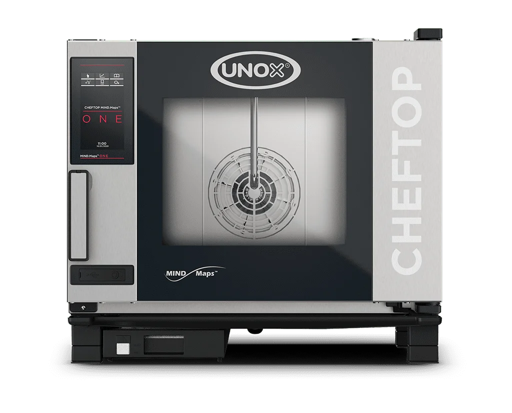 Four mixte CHEFTOP MIND.Maps™ ONE COUNTERTOP 5 GN 1/1 Électrique - charnière droite