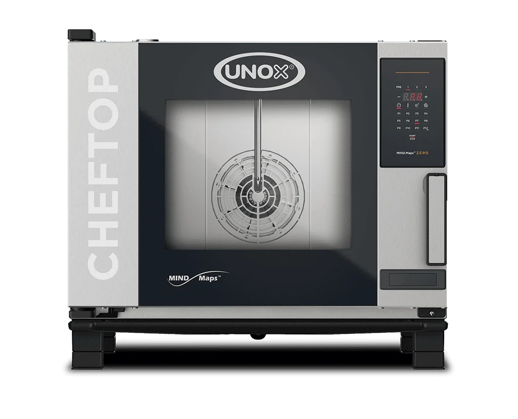 Four mixte CHEFTOP MIND.Maps™ ZERO COUNTERTOP 5 GN 1/1 Électrique - charnière gauche