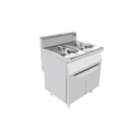 Friteuse gaz sur placard - 2x16L - Série 700