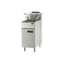 Friteuse gaz naturel - Haut rendement - Cuve 21L